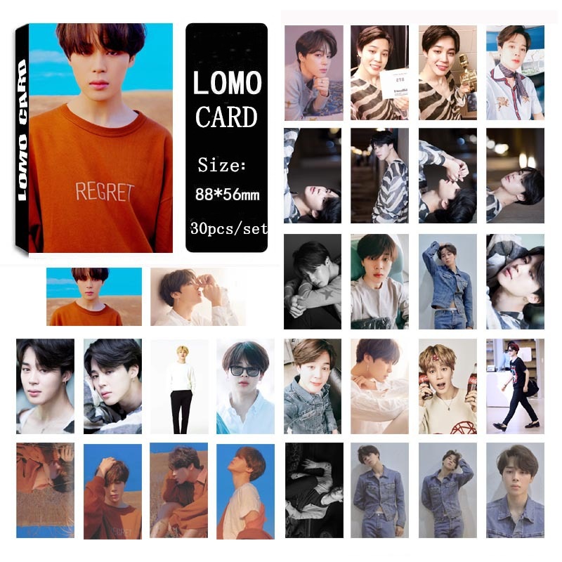 Lomo card Jimin BTS "Fake Love"