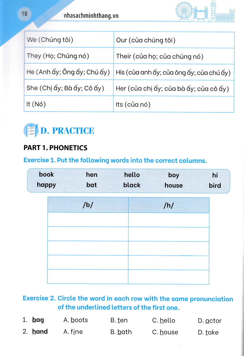 The Langmaster - Bài Tập Bổ Trợ Và Nâng Cao Tiếng Anh Lớp 3 - Tập 1 - Global Success - MT