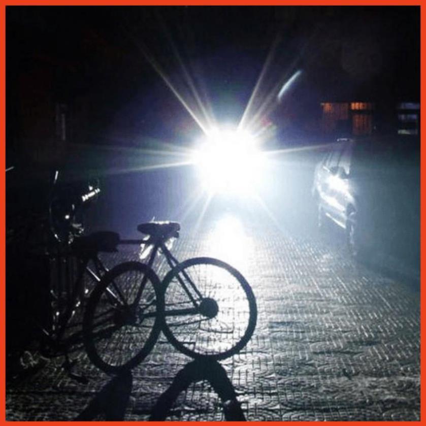 Đèn pha trợ sáng 4 LED dành cho xe mô tô, xe điện TL 360 tặng đèn led gắn van xe