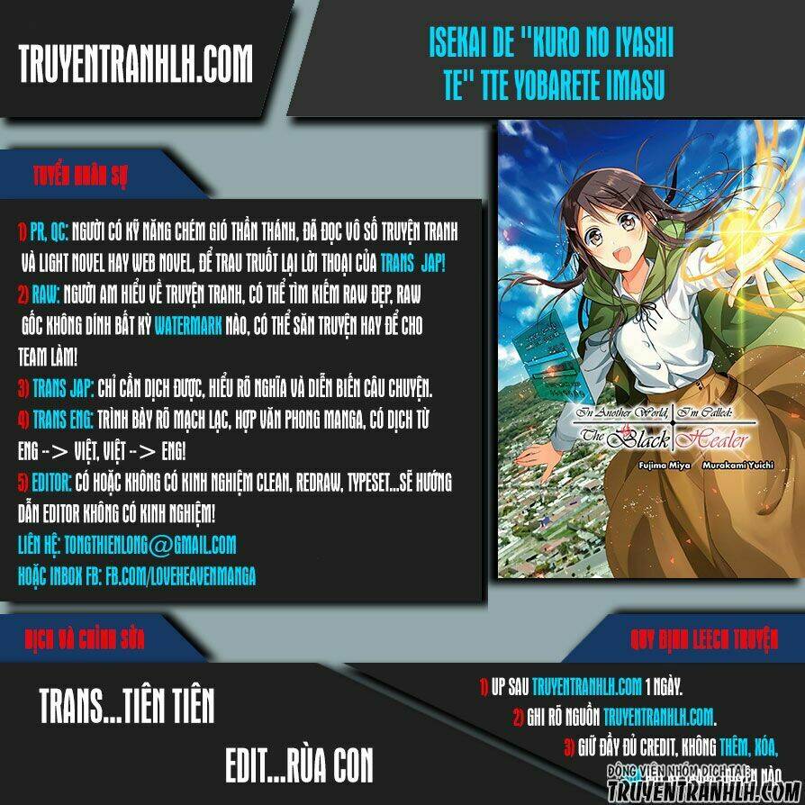 isekai de "kuro no iyashi te" tte yobarete imasu chapter 6 1