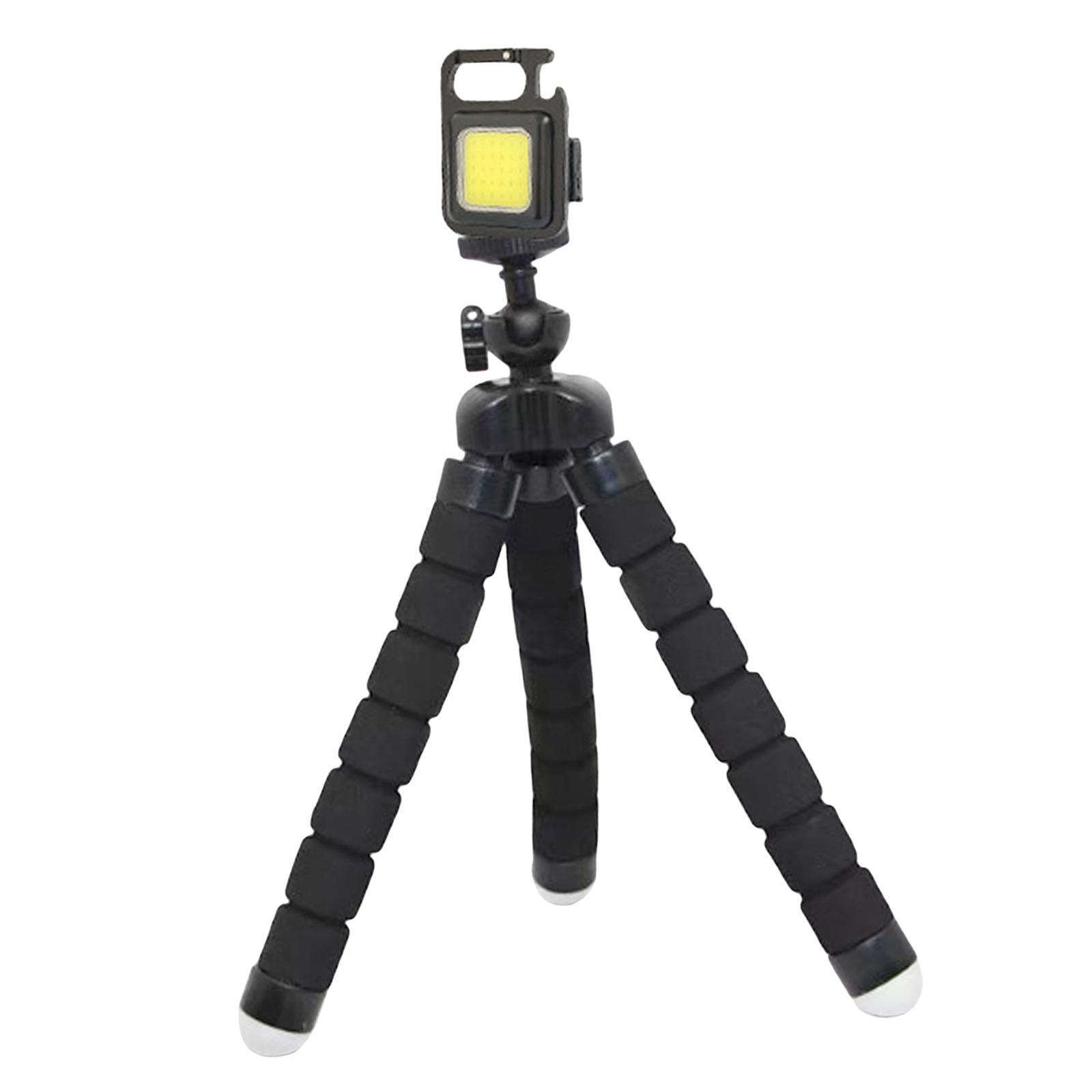 Mini COB Flashlight Portable Work Light USB Rechargeable for Outdoor Fishing