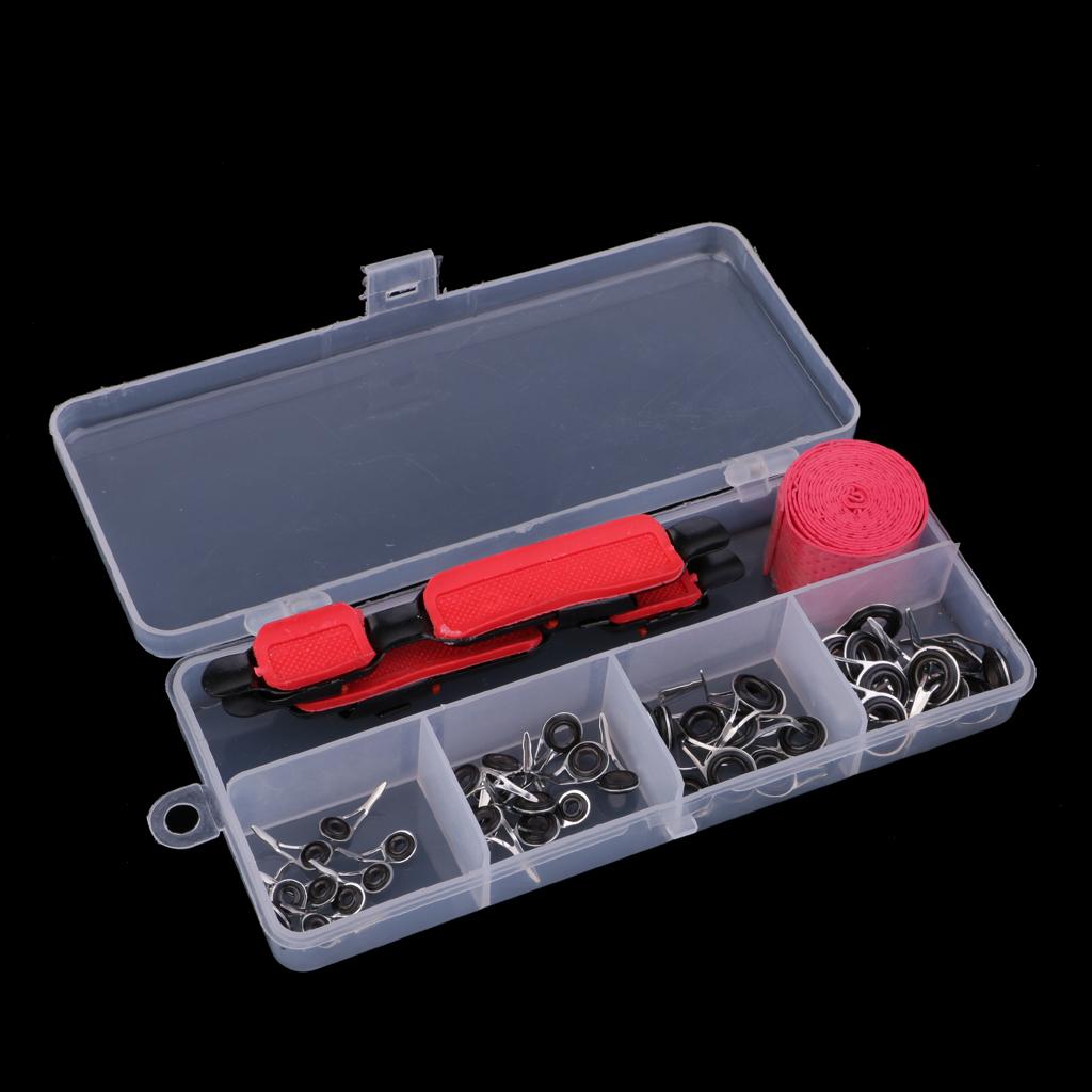 Adjustable Tackle Wheel Reel Seat Deck Rod Guide Rod Handle Tape Kit