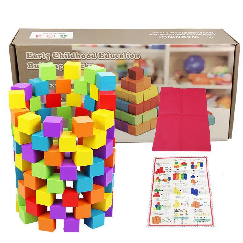 Bộ Cube 100 Chi Tiết Kích Thước 2,5cm x 2,5cm