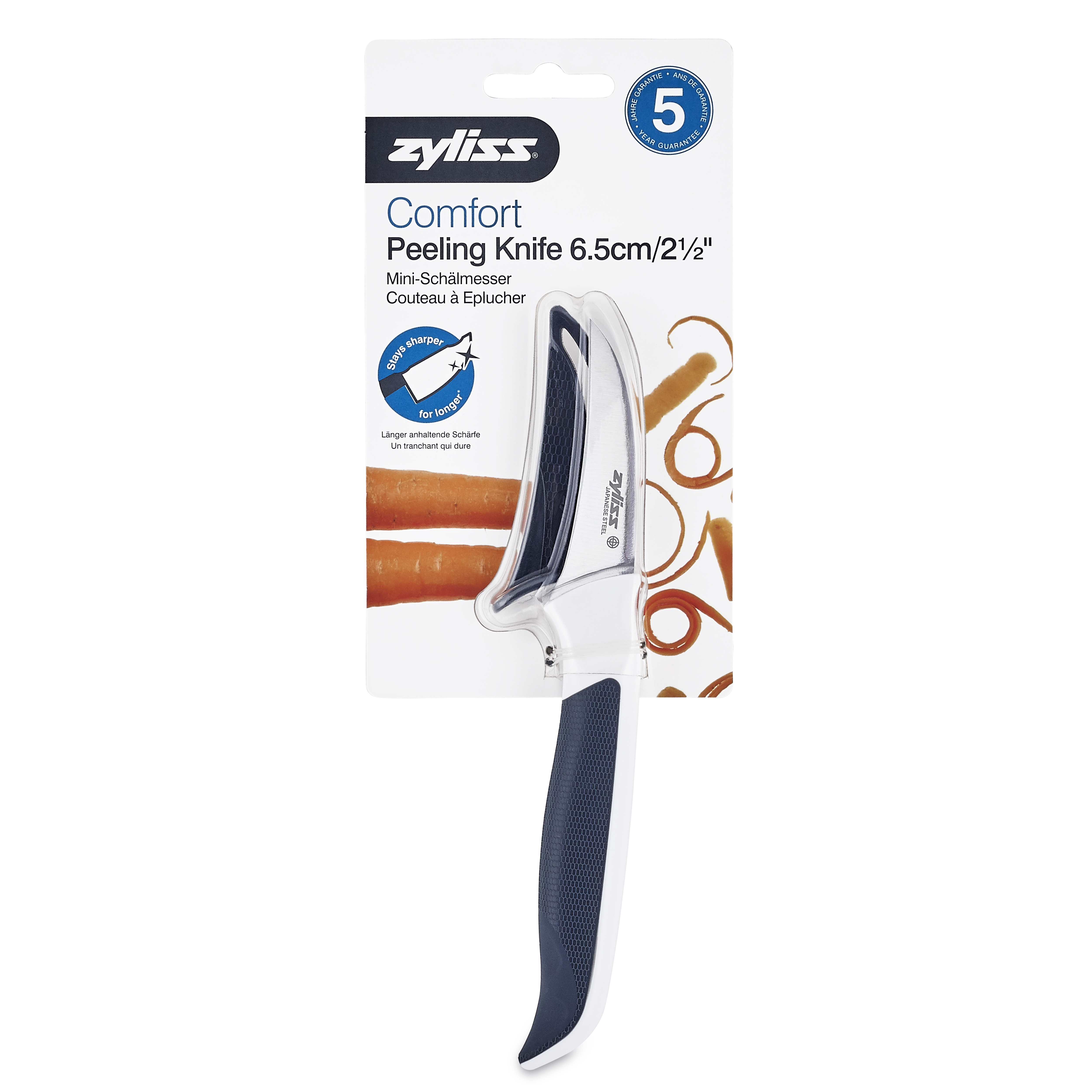 Dao Zyliss Comfort Peeling knife 6.5cm/ 2 1/2 - E920218