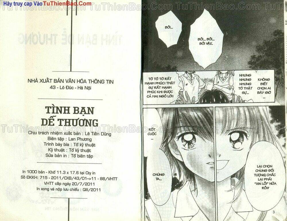 tình bạn dể thương chapter 1 2