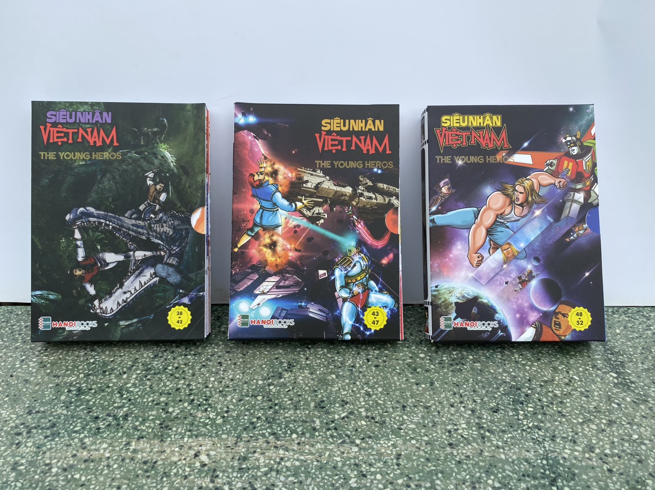 Trọn Bộ 10 boxset “Siêu Nhân Việt Nam” (các tập 1-52) - Nguyễn Hùng Lân – Hanoi Books