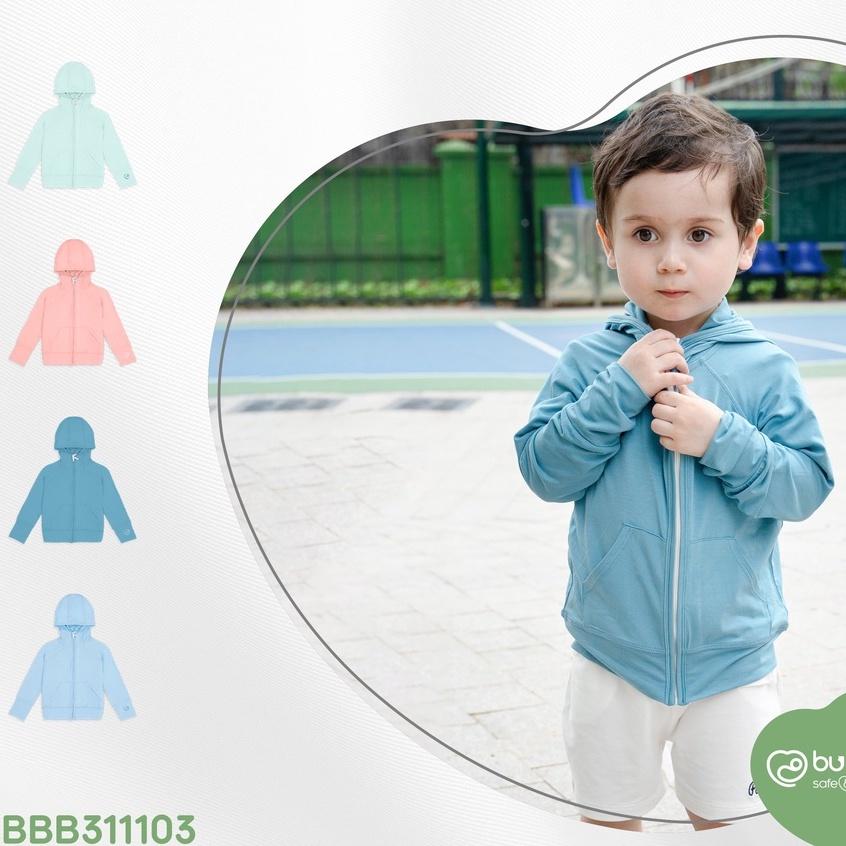 Áo chống nắng sợi tre BUBABY 12m - 4Y - BBB311103 Hồng