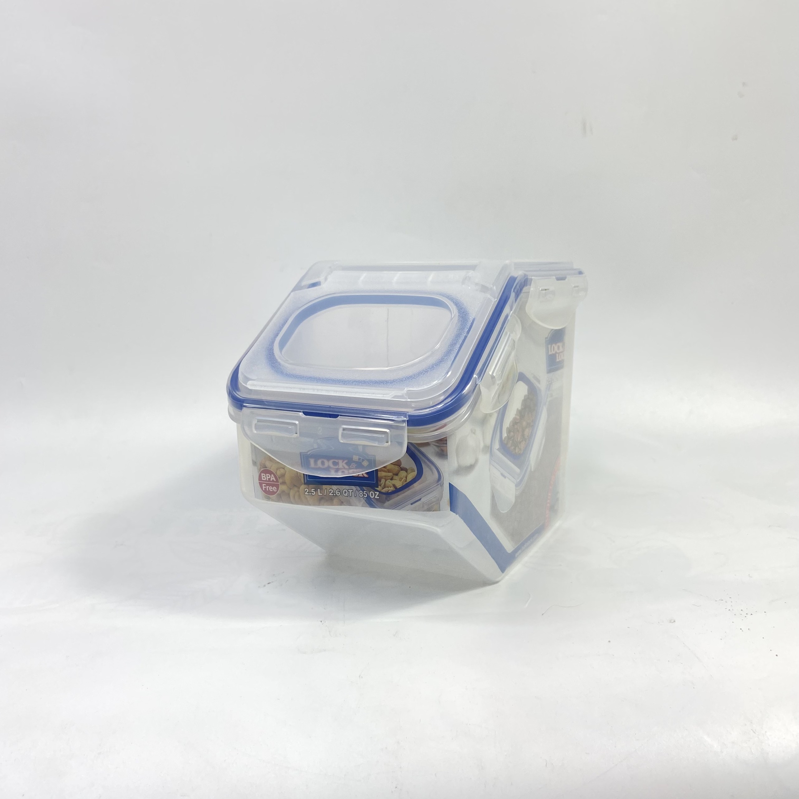 Hộp Nhựa Bảo Quản Gạo Đồ Khô Special Lock&Lock HPL701 Nắp có Gioăng Silicone Giúp Kín Hơi, Chất Liệu Nhựa PP- 2.5L - Hàng Chính Hãng