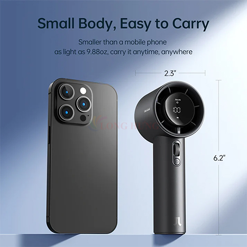Quạt tích điện cầm tay Jisulife Handheld Fan Pro1 S (2025) - Hàng chính hãng