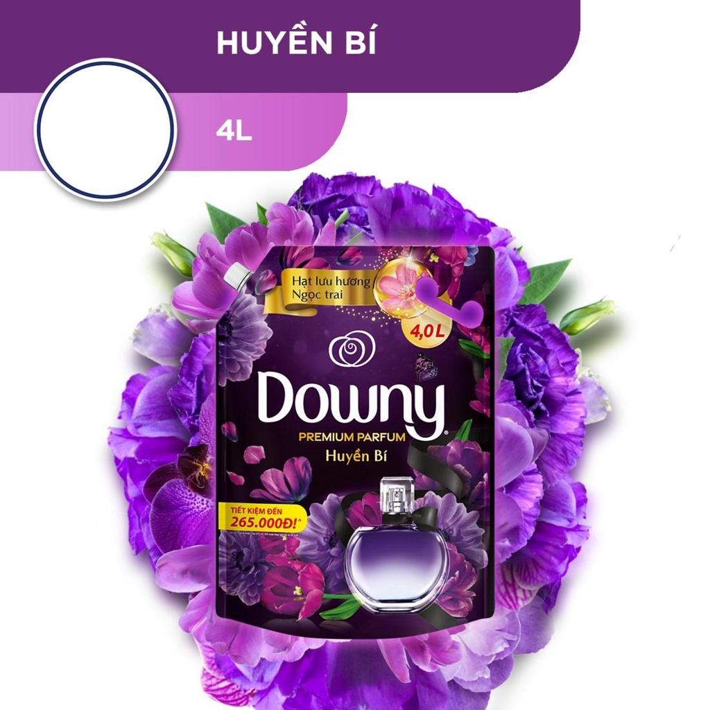 Combo 2 Túi Nước Xả Vải DOWNY Nước Hoa Cao Cấp Đậm Đặc Hương Huyền Bí Túi 4L