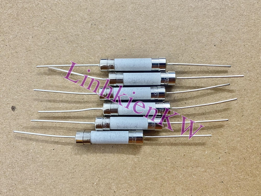 10 Cái cầu chì sứ cắm loại 10A 12A 15A 20A 30A 250V kích thước 6x30mm.