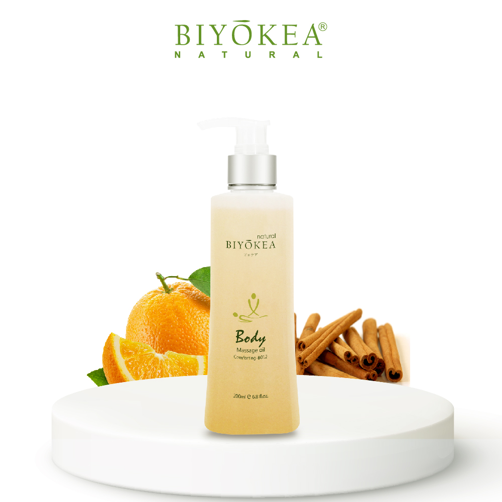 Dầu Massage Body Biyokea - Comforting B012 (Dịu nhẹ) - 200ml