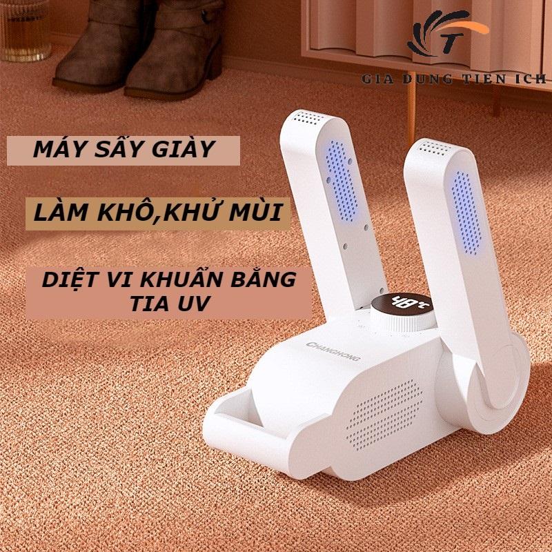 Máy Sấy Giày, Làm Khô Khử Mùi Hôi Tất Vớ, Diệt Vi Khuẩn bằng tia UV Cho Giày Của Bạn, Siêu Nhanh Khô - T7106