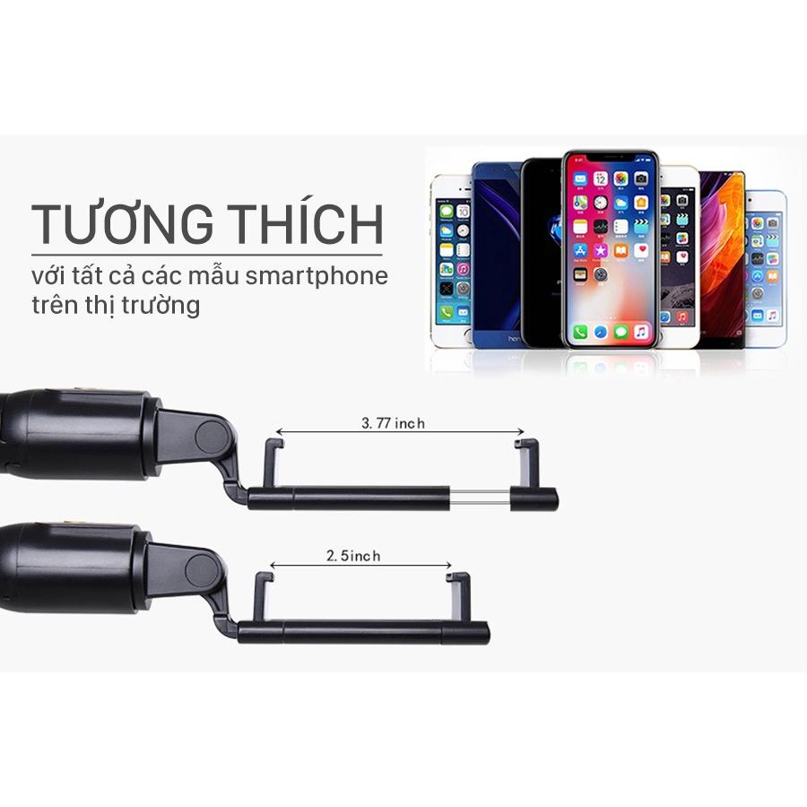 Gậy tự sướng selfie chụp ảnh qua bluetooth đa năng, tripod 3 chân giá đỡ điện thoại livestream - MINPRO