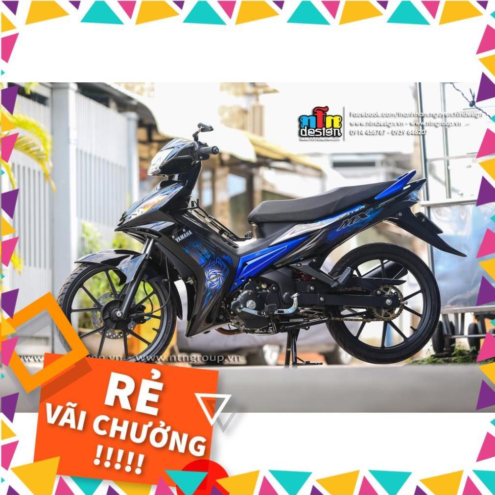 Tem Rời Exciter 2009 Mẫu Xanh Đen Chữ Jupiter MX
