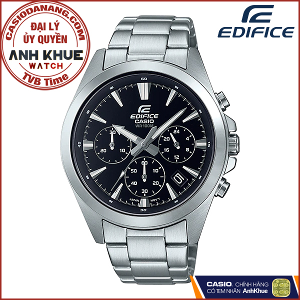 Đồng hồ nam dây kim loại Casio Edifice chính hãng EFV-630D-1AVUDF (43mm)