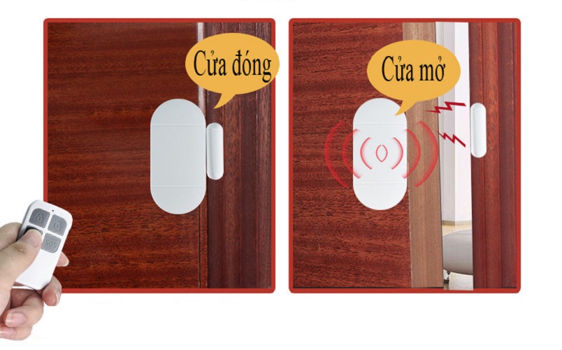 Báo động cửa mở điều khiển từ xa MC-02