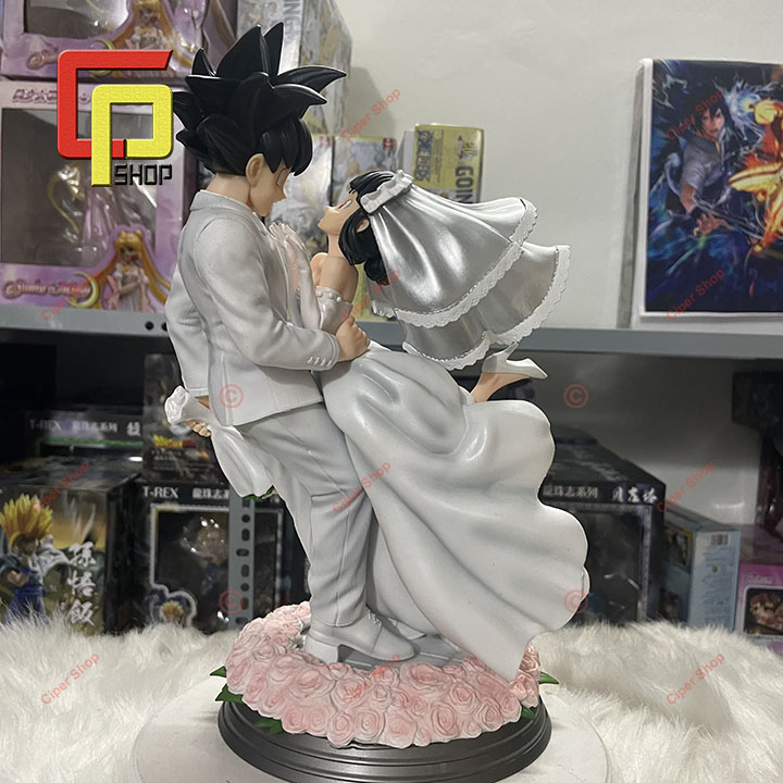 Mô hình Son Goku Chichi Đám Cưới - Figure Goku Chichi Wedding Dragon Ball