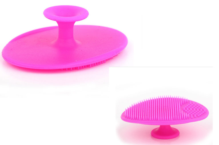 Miếng cọ rửa mặt, tẩy tế bào chết massage lưu thông máu xua tan mệt mỏi chất liệu silicone mềm mịn cao cấp