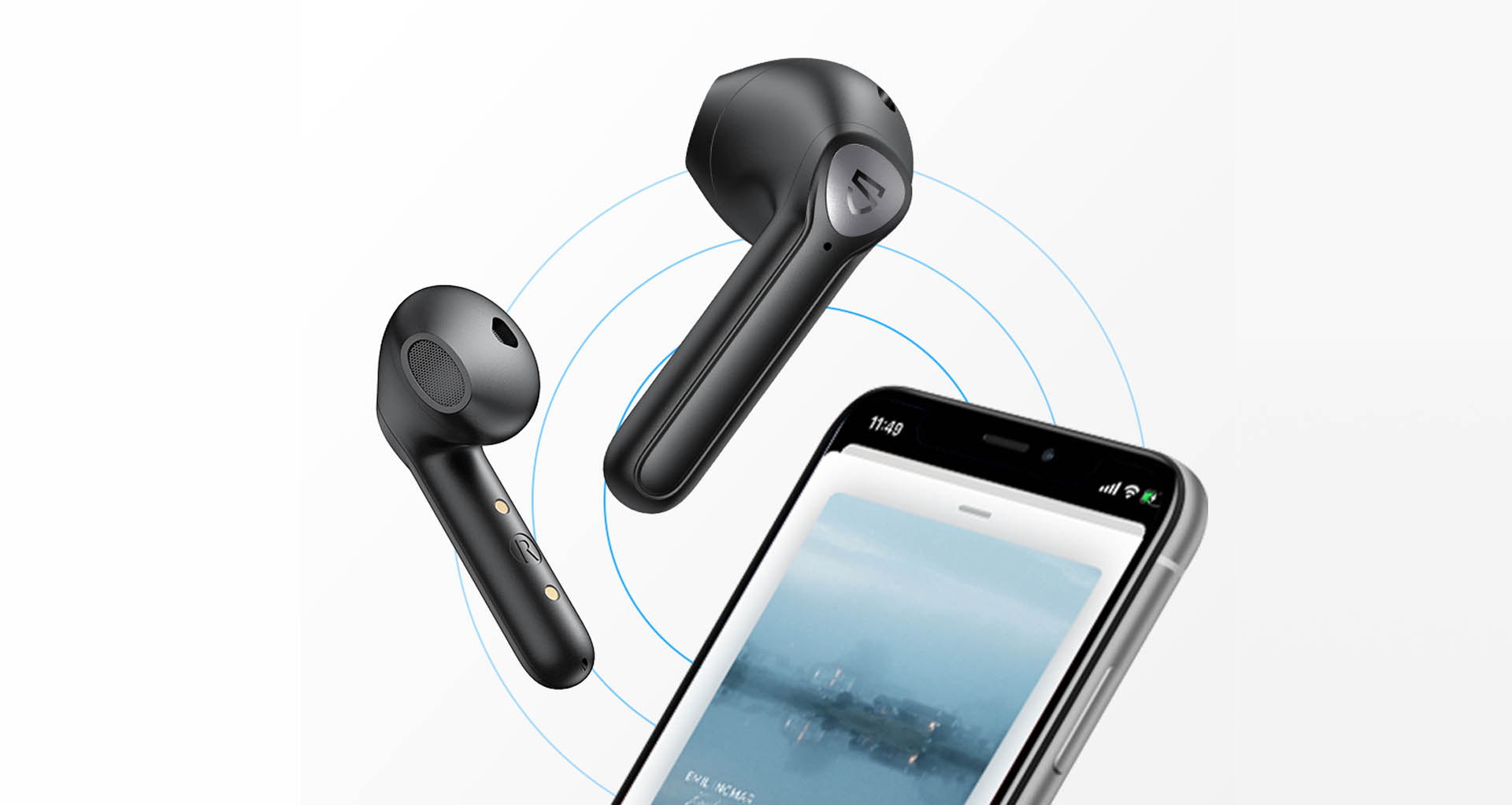 Tai Nghe True Wireless Earbud Soundpeats TrueAir 2 - Hàng chính hãng