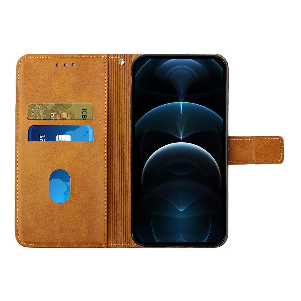 Ốp điện thoại da dạng ví cho Xiaomi Redmi Note 10S Note 10 5G Note 10 Pro Max Note 9 Pro Max Note 9S Note 9T Note 8 Pro Note 8T