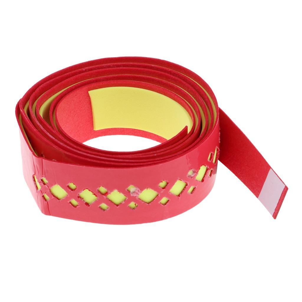 2xAnti Slip Racket Tennis Badminton Absorb Sweat Grip Tape Red