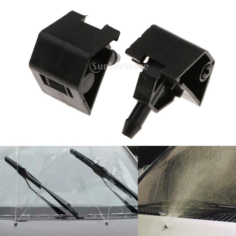 2X 2X WindShield Washer Wiper Spray Jet Nozzle For For /