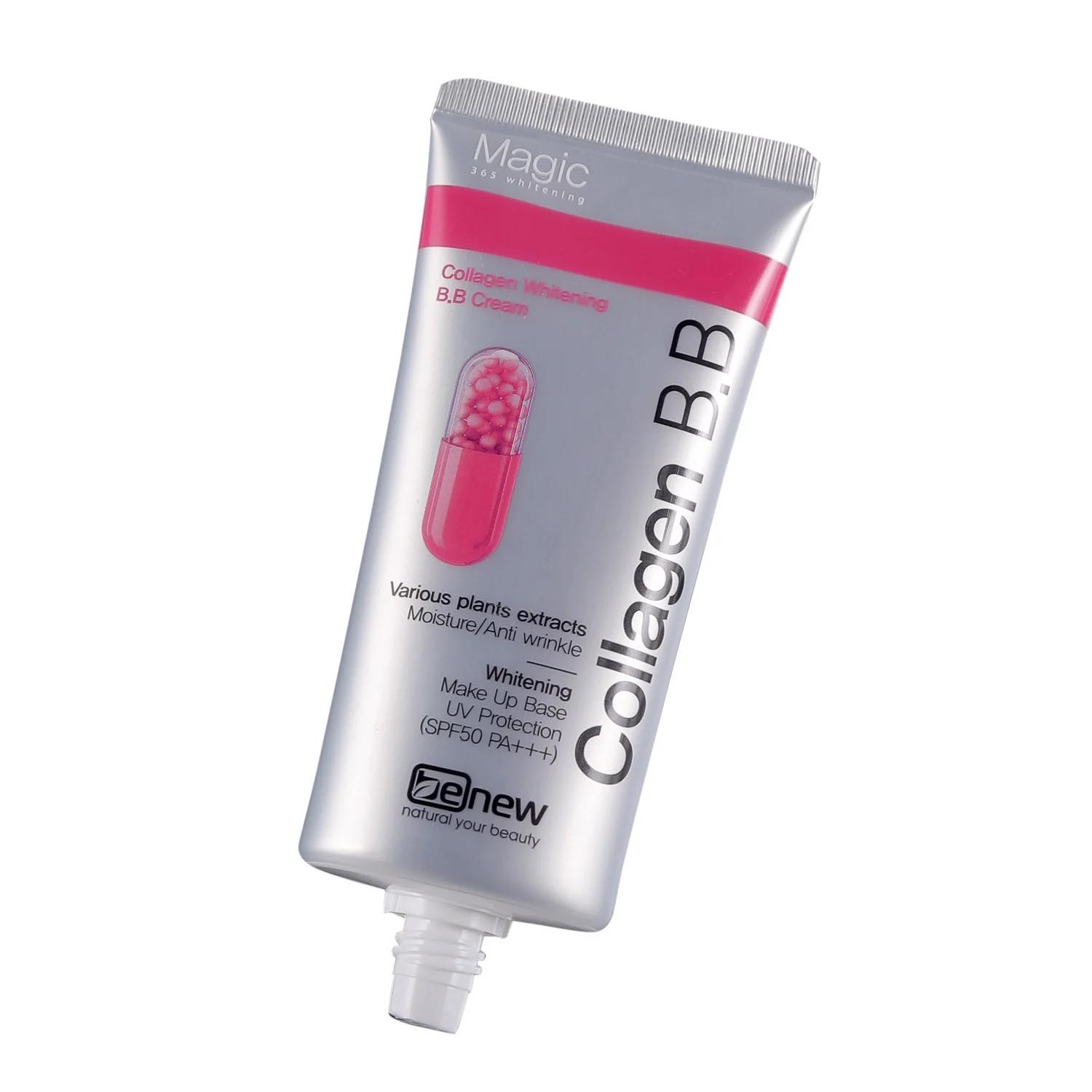 Kem nền trang điểm BB ma thuật che phủ hoàn hảo Hàn Quốc cao cấp Benew Magic Snow White SPF 50 PA+++ – Hàng chính hãng