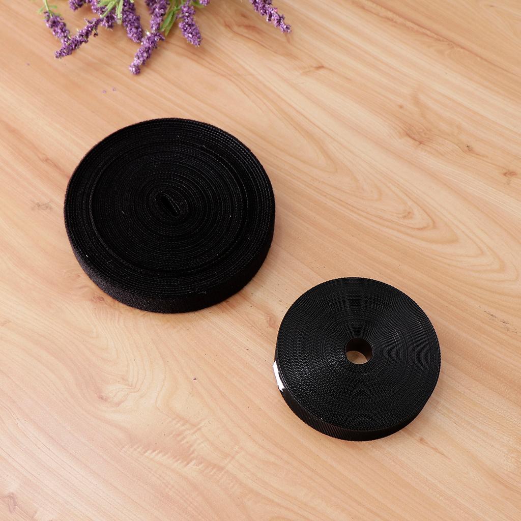 1.94M*20mm Sticky Self Adhesive Hook And Loop Tape Fastener Strip Solid