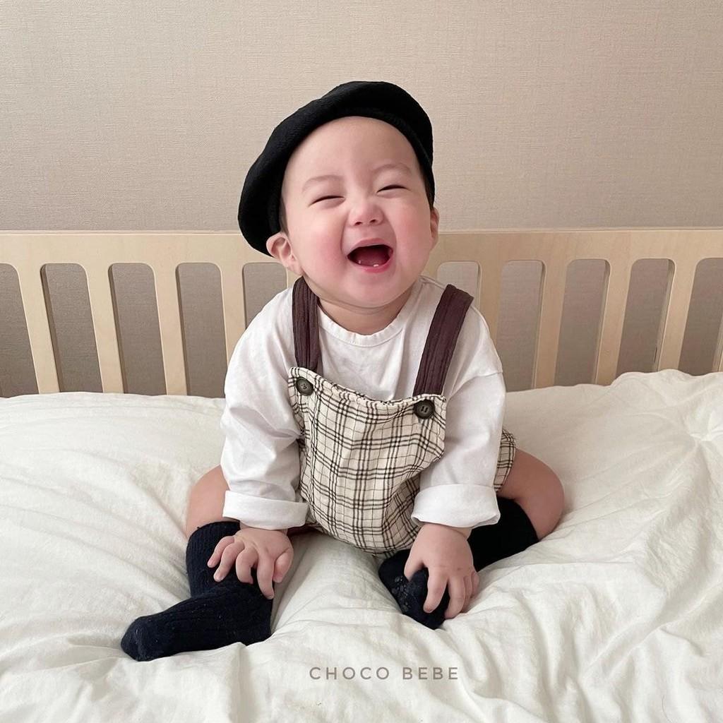 SUIT YẾM KẺ XÔ GAUZE MADE IN KOREA