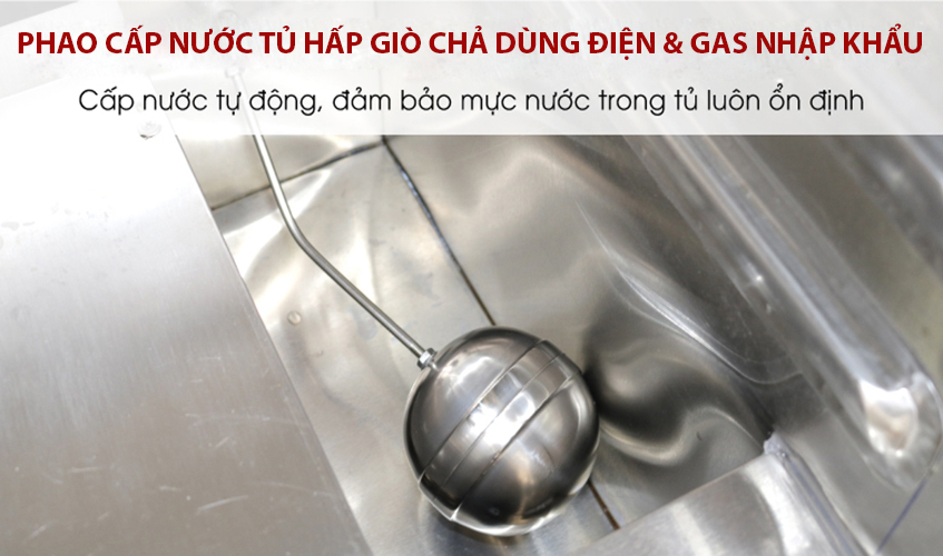 Tủ Hấp Giò Chả, Thực Phẩm 40 Kg Bằng Điện Gas 8 Khay Nhập Khẩu NEWSUN - Hàng Chính Hãng