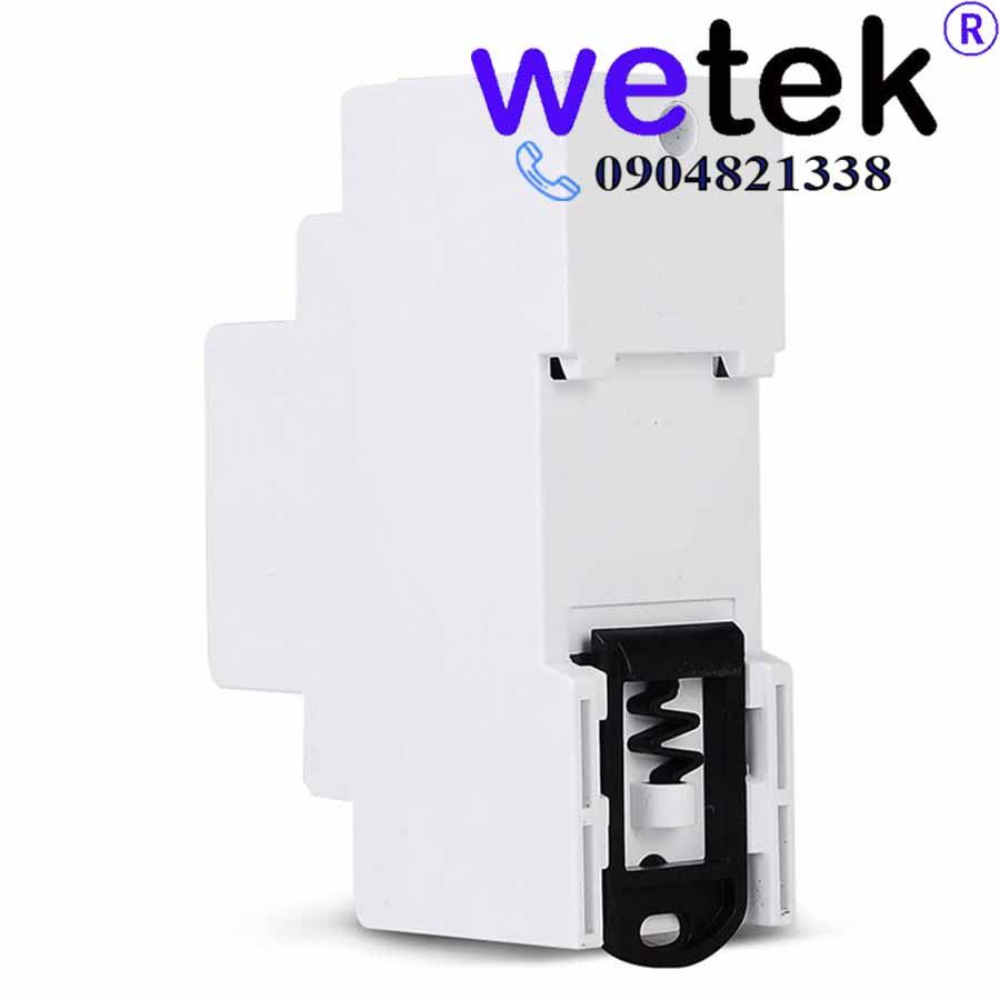 Rơ le DDS238-VAP-80A bảo vệ điện áp và dòng điện 85~300Vac, 1~80A, hiển thị V A kWh kW, dải rộng, đa năng, Hiking