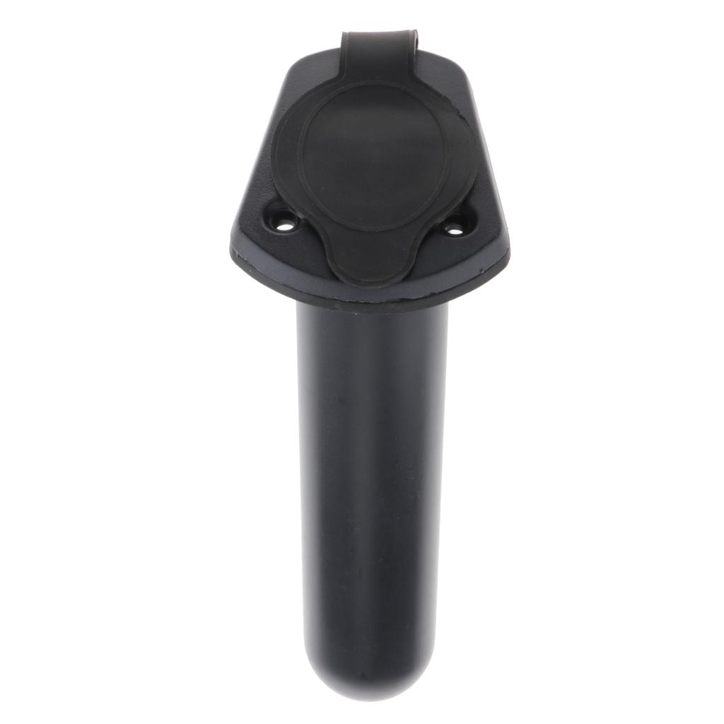 Kayak Flush Mount Fishing Rod Holder Boating Pole Keeper Tube Accessories