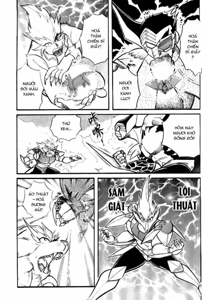 hiệp sĩ giấy - origami fighter chapter 4 38