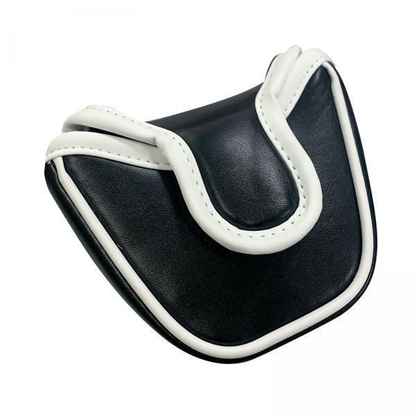 4x Golf Putter Cover,Putter covers for head Mallet Putter Head Cover PU Leather Mallet Protective Bag