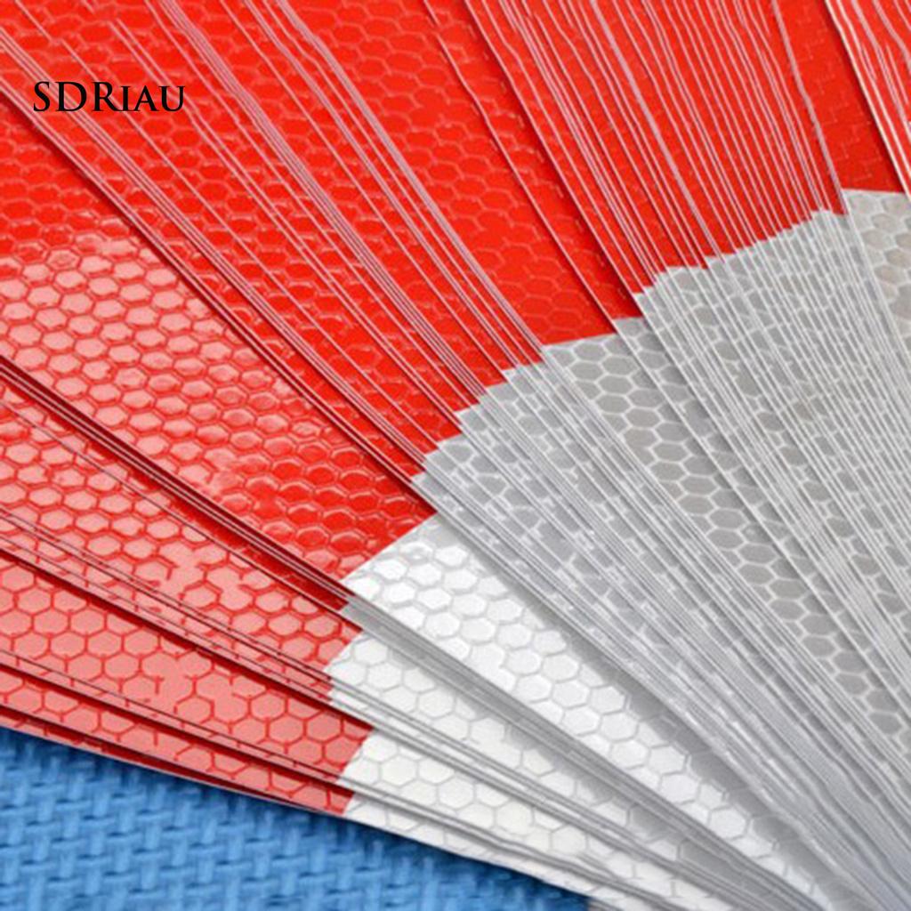 Bộ 10 Miếng Dán Phản Quang Cảnh Báo An Toàn Cho Xe Hơi