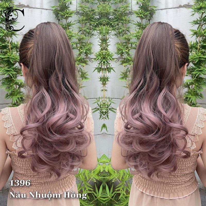 Ngoặm xoăn omber cute