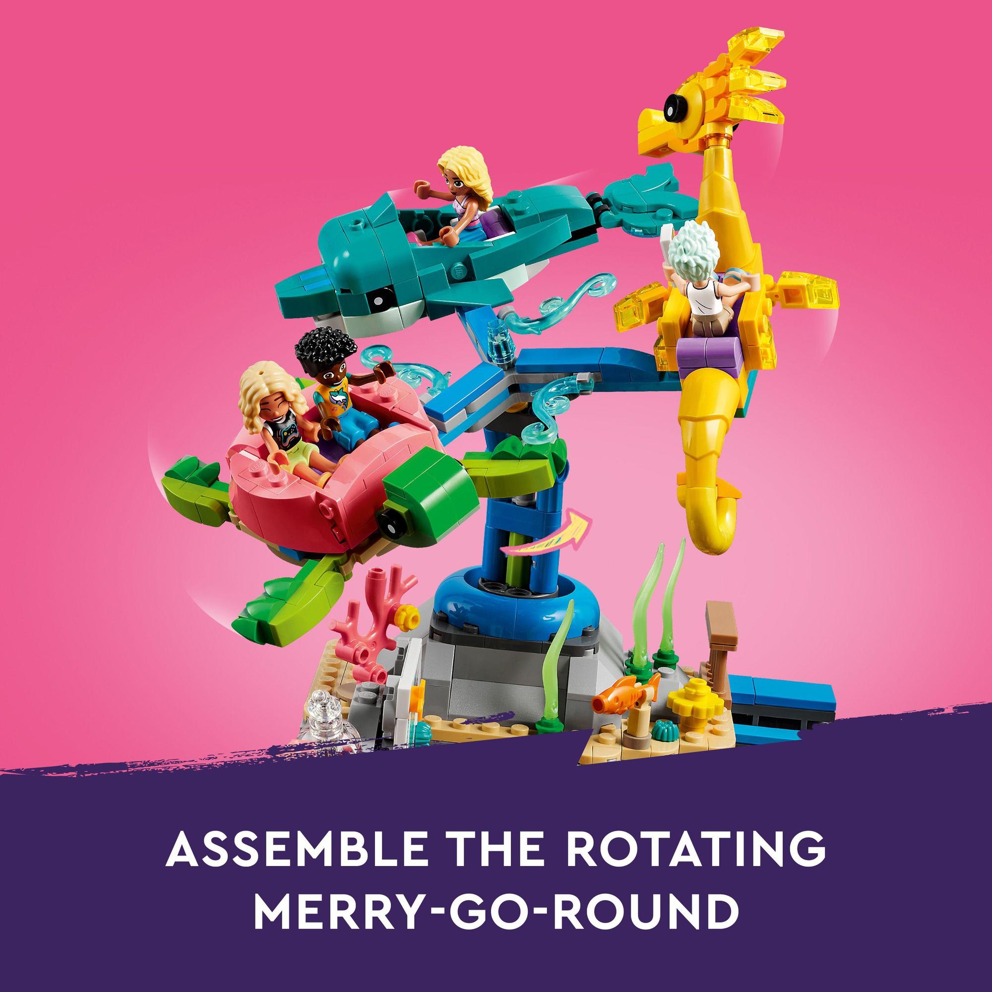 LEGO Friends 41737 Đồ chơi lắp ráp Công viên giải trí ven biển