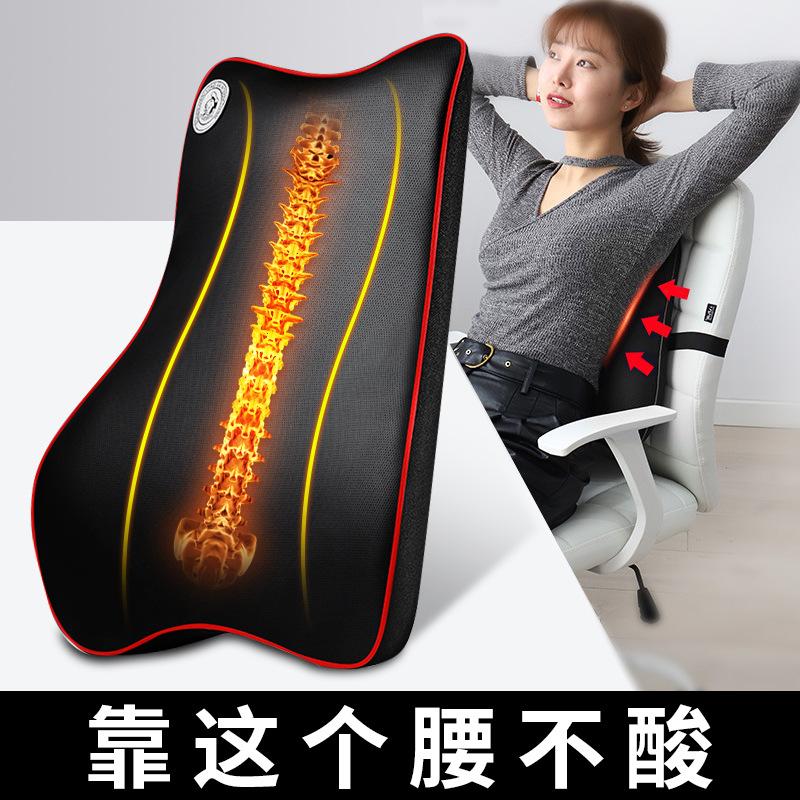 Phong cách mới nhất bán hàng trực tiếp xe đệm lưng đệm gối xe đệm lưng cổ gối bộ nhớ bọt tựa đầu thắt lưng sản phẩm xe hơi