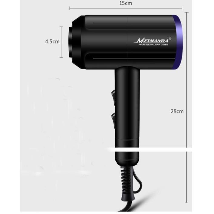Máy sấy tóc Hair Salon 1600w giảm tiếng ồn - ShopToro - AsiaMart