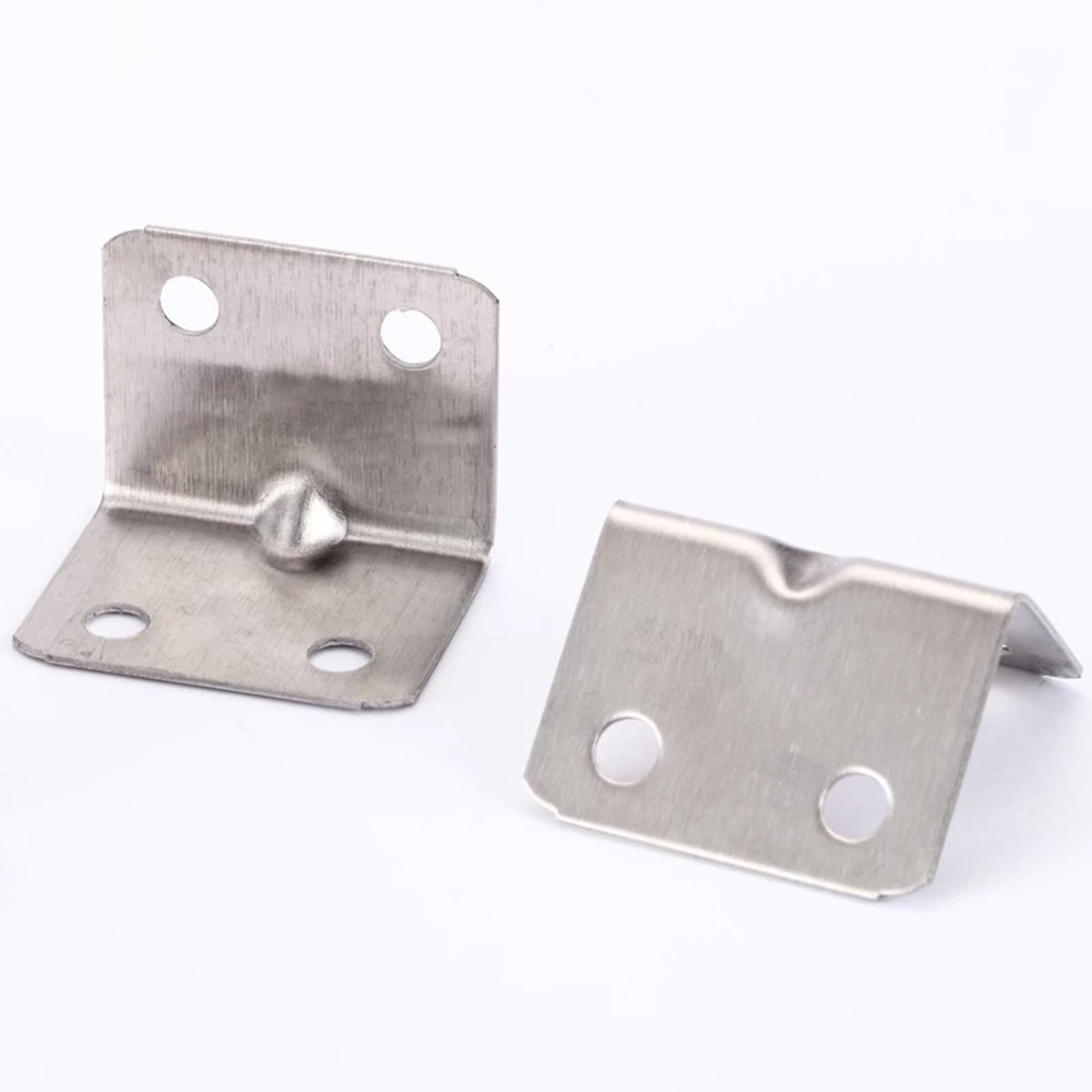 10x Corner  Furniture Hardware Connection 90 Degree Brackets for Table