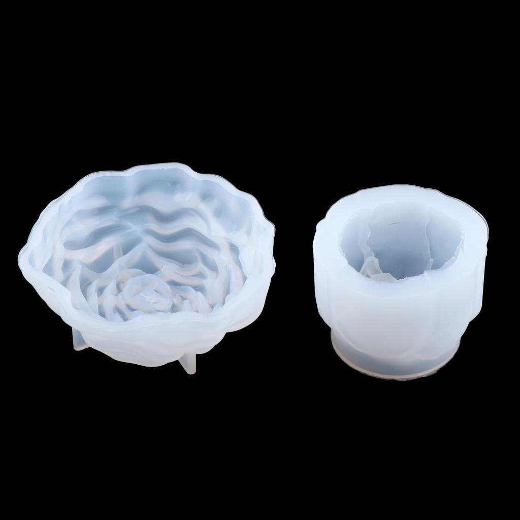 Flower Shape Resin Silicone Molds for Fondant, Baking, Cake