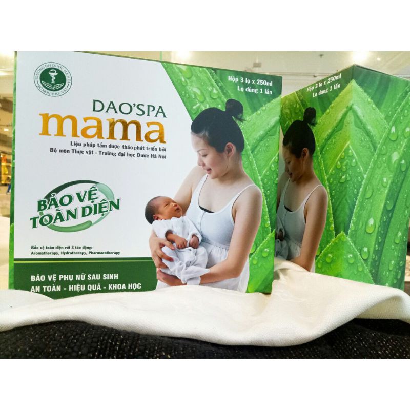 Xông tắm cho mẹ sau sinh Dao'spa mama- 250ml/chai