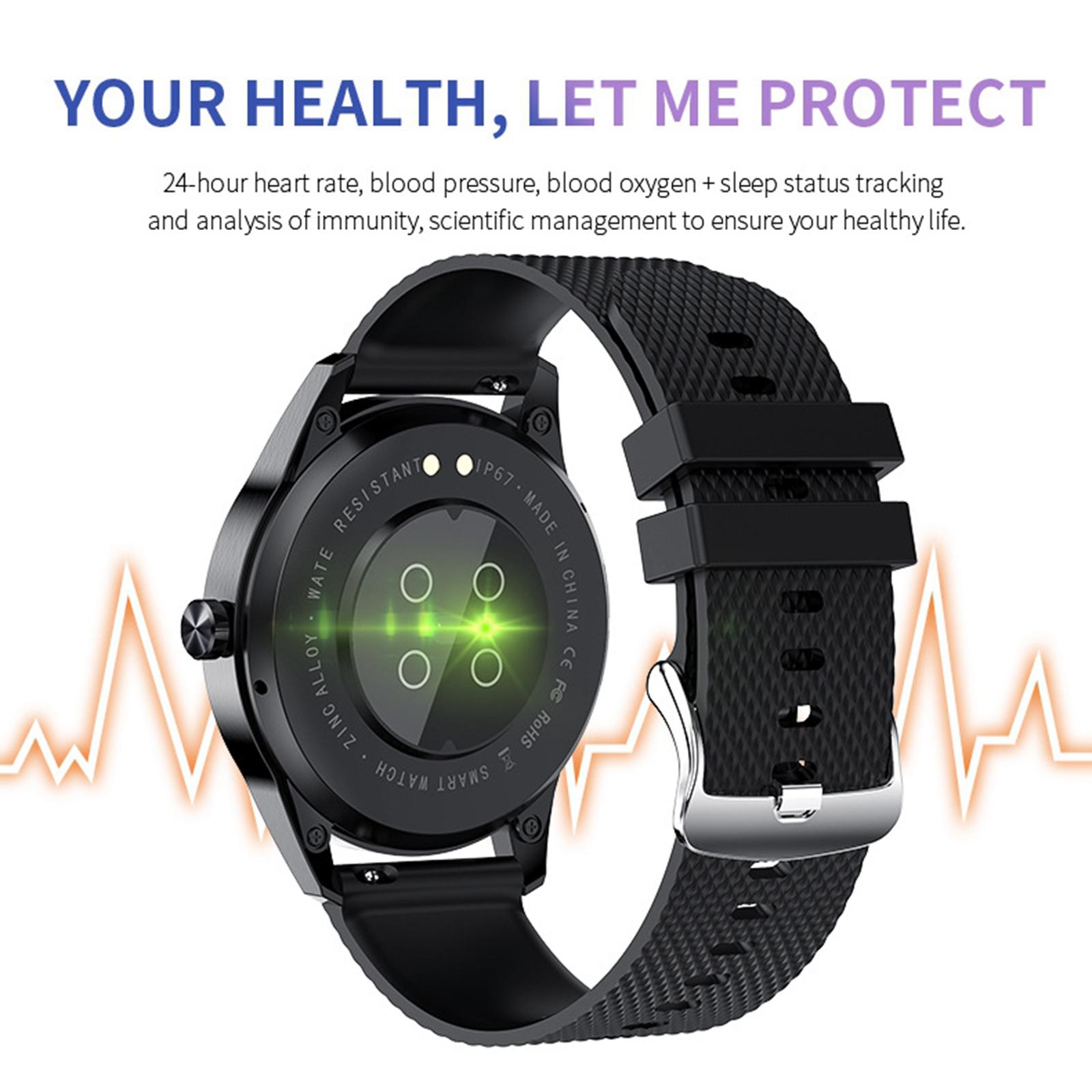 Fashion Business Music Sports Smartwatch Waterproof Bluetooth Call Fitness Tracker,Long Battery