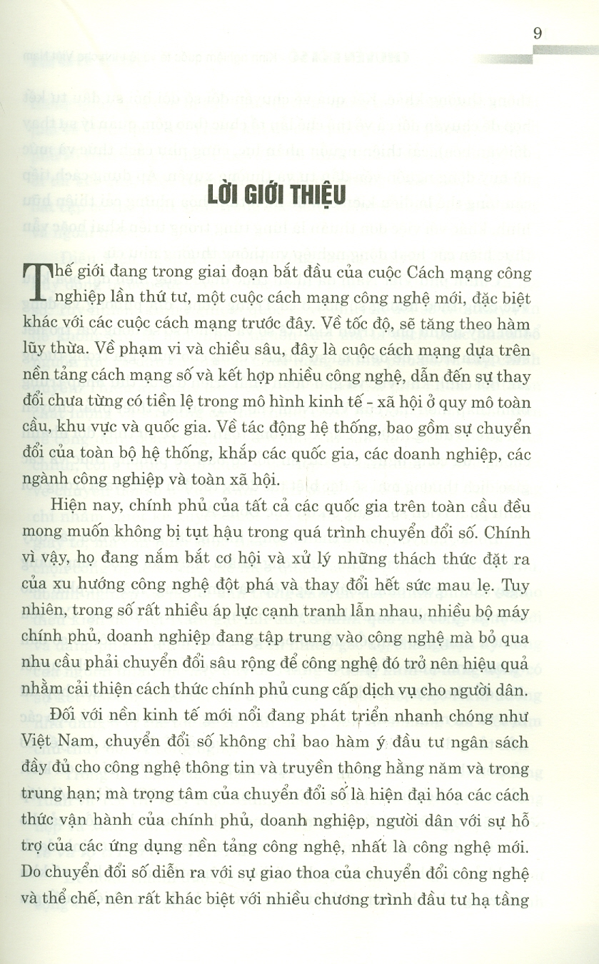 CHUYỂN ĐỔI SỐ - KINH NGHIỆM VÀ LỘ TRÌNH CHO VIỆT NAM