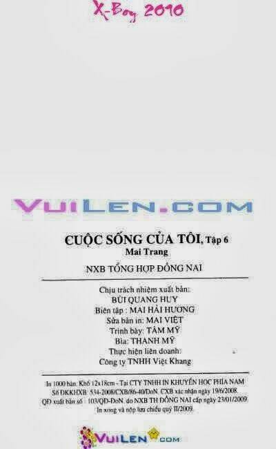 cuộc sống của tôi chapter 6 168