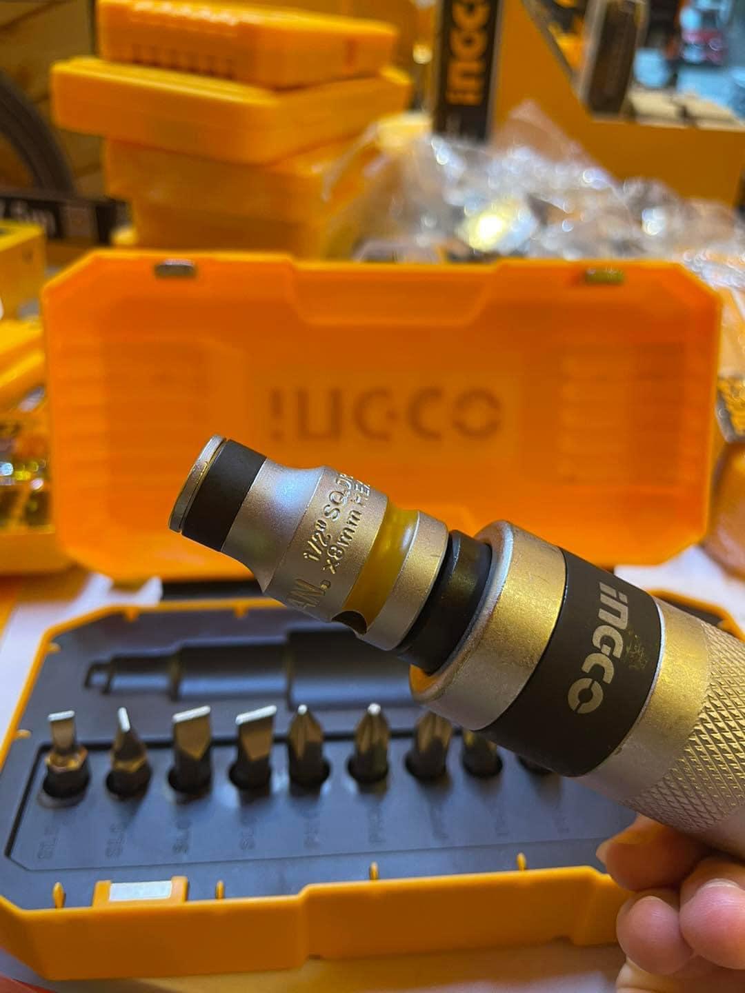 BỘ TUA VÍT ĐÓNG ĐẢO CHIỀU 13 CHI TIẾT INGCO HIDS1301 - HÀNG CHÍNH HÃNG
