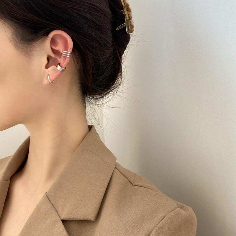 ️ KHUYÊN VÀNH BẠC ️ silverS925 - Không dị ứng da - Không gỉ và siêu bền màu