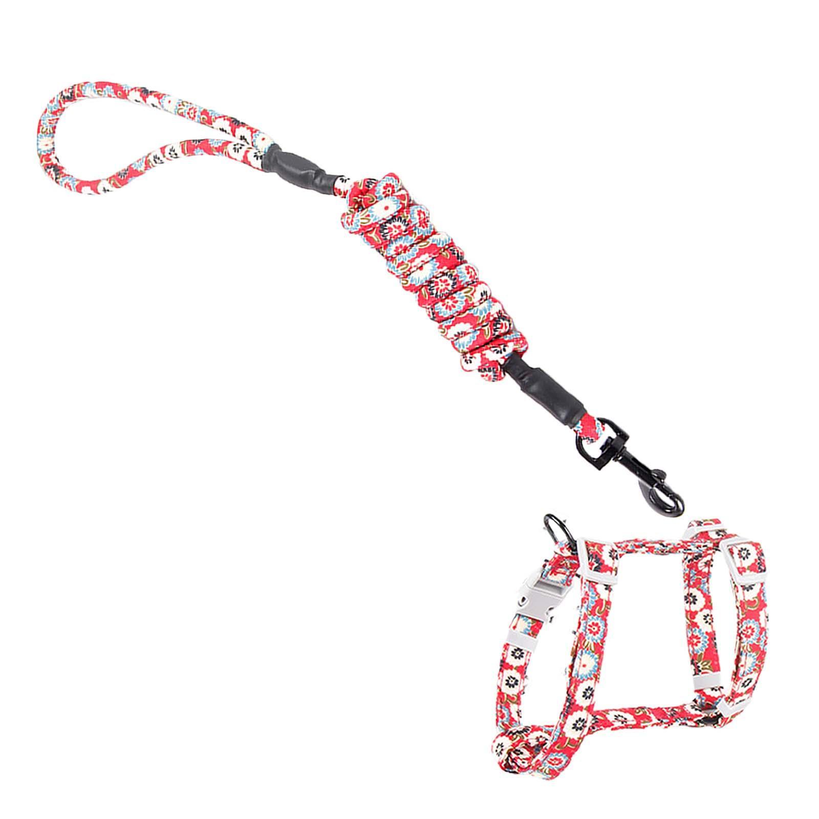 Cat Harness and Leash Soft Adjustable for Large Small Kittens Vest Harnesses
