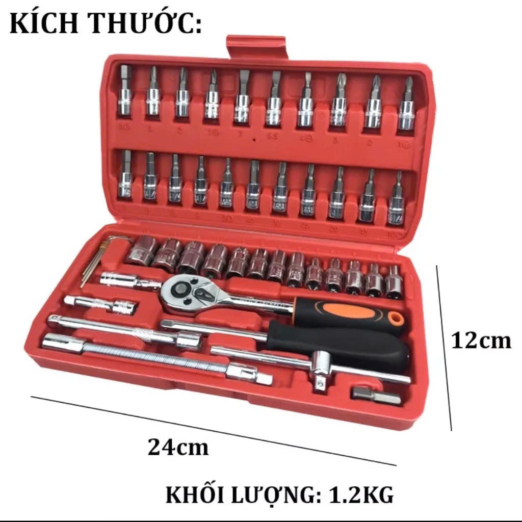 MỞ BULÔNG ỐC VÍT 46 CHI TIẾT – ĐA NĂNG, CHẮC CHẮN, DỄ DÙNG – TIỆN LỢI CHO MỌI GIA ĐÌNH &amp; THỢ SỬA XE , đèn ốp trần